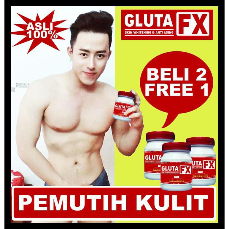 Kapsul Pemutih Kulit Tubuh Gluta Fx Badan Lapunzel Men Panacea Cream X
