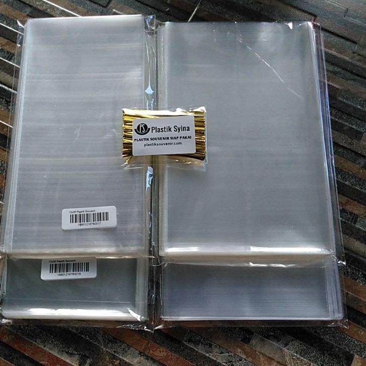 

Lebar 12-15. Plastik Souvenir Siap Pakai. Tebal, Bening & Berkilau