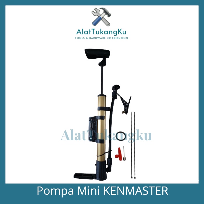 Pompa sepeda mini Kenmaster / Pompa Ban / Pompa Manual / Pompa Sepeda & Bola / Mini Pump - Kenmaster