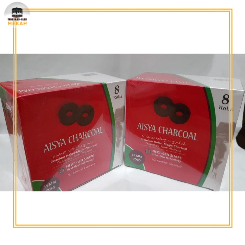 MURAH ARANG MAGIC BRIKET AISYAH CHARCOAL | Arang untuk Bakar Dupa Arab dan gaharu