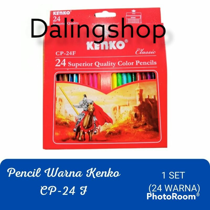 

Dalingshop Pensil warna KENKO panjang 24 warna dan pendek 12 warna