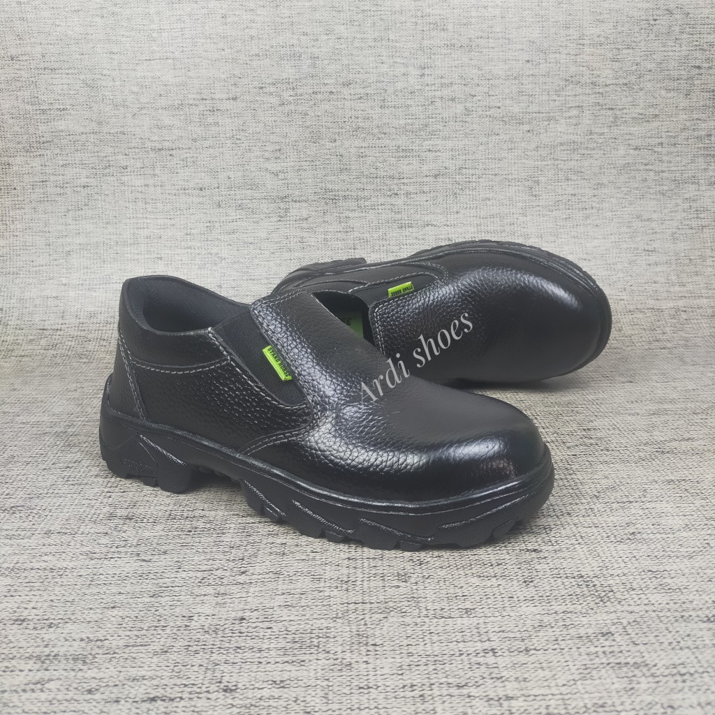 SEPATU Safety Pria Casual Sepatu Sefti Low Boot Pria Kulit Asli Sefty  Ujung Besi Sepatu Lapangan