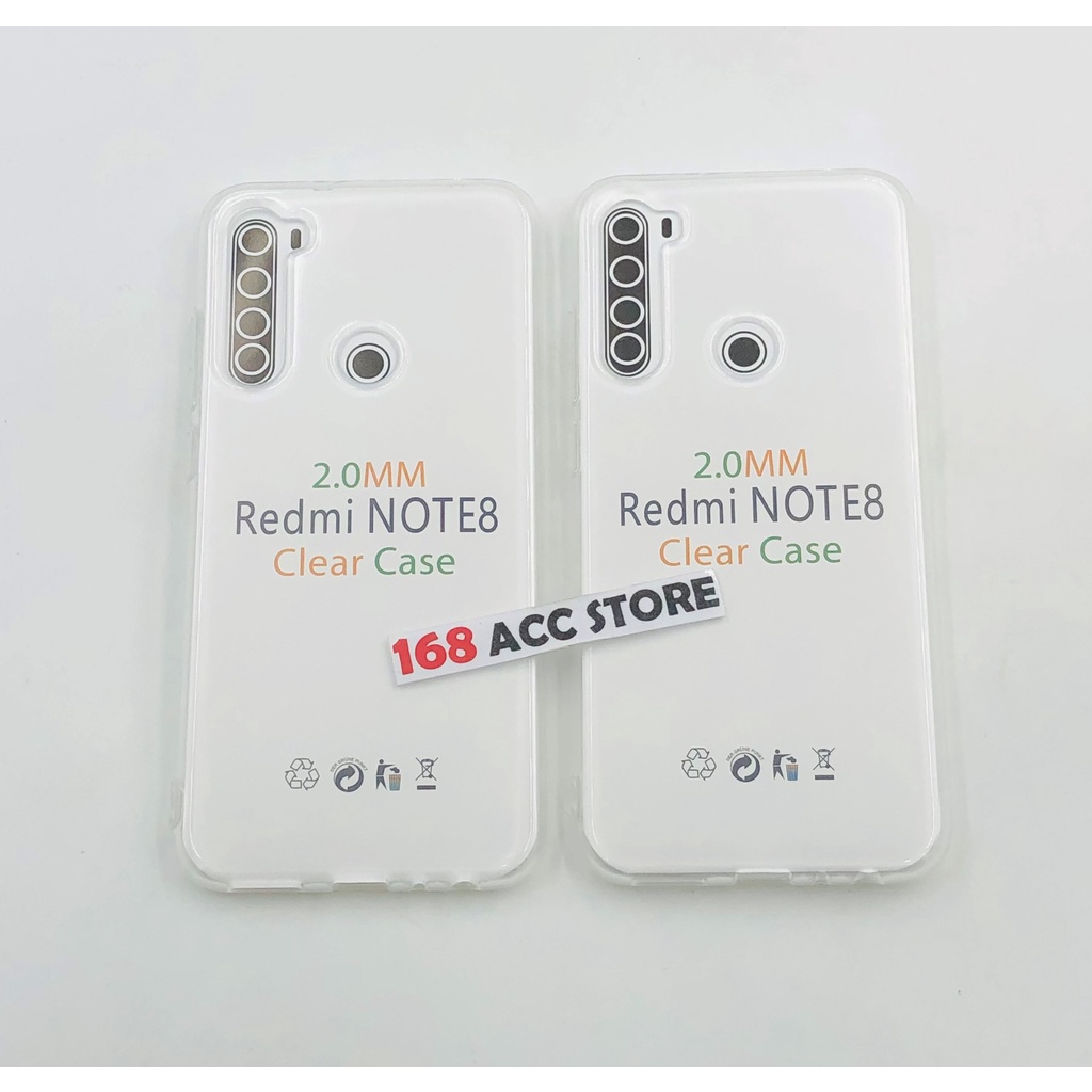 SILIKON XIAOMI REDMI NOTE 8 SOFT CASE REDMI NOTE 8 CLEAR CASE