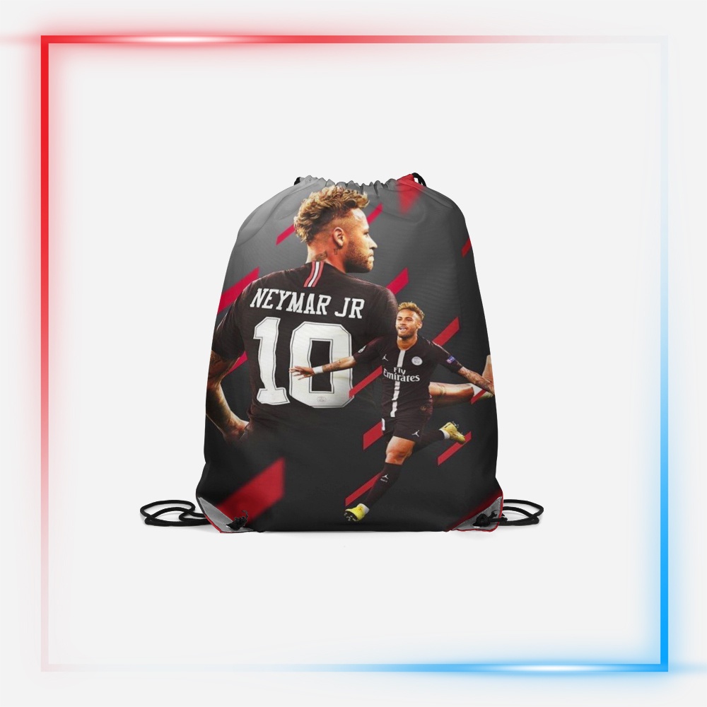 String Bag / Tas Serut Fullprint 3D NEYMAR JR