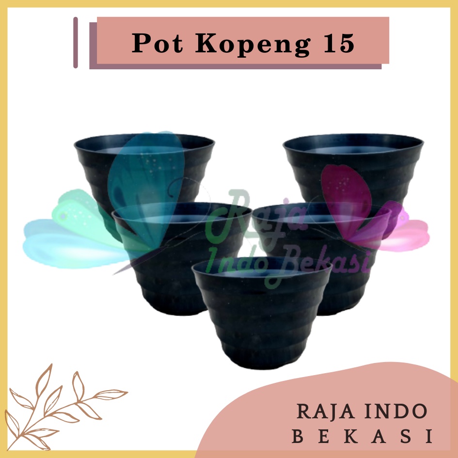 Pot Bunga Kopeng 15 Hitam 14,5cm By Garden Of Love Pot Plastik Lucu Pot Basic Hitam 15 Cm Murah