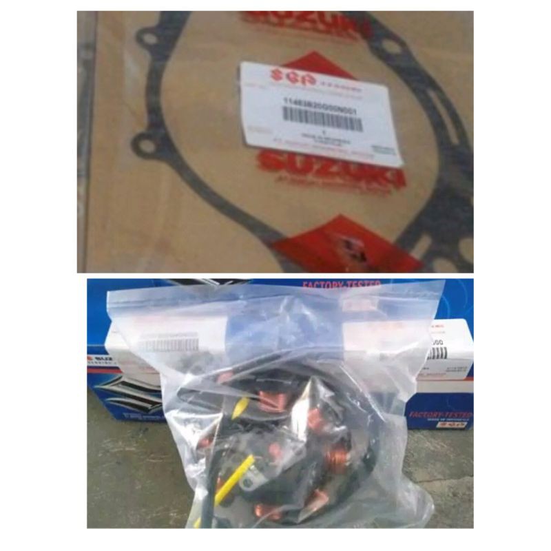 spull assy spul plus paking magned suzuki shogun sp 125 awal 2005-2006 ori sgp