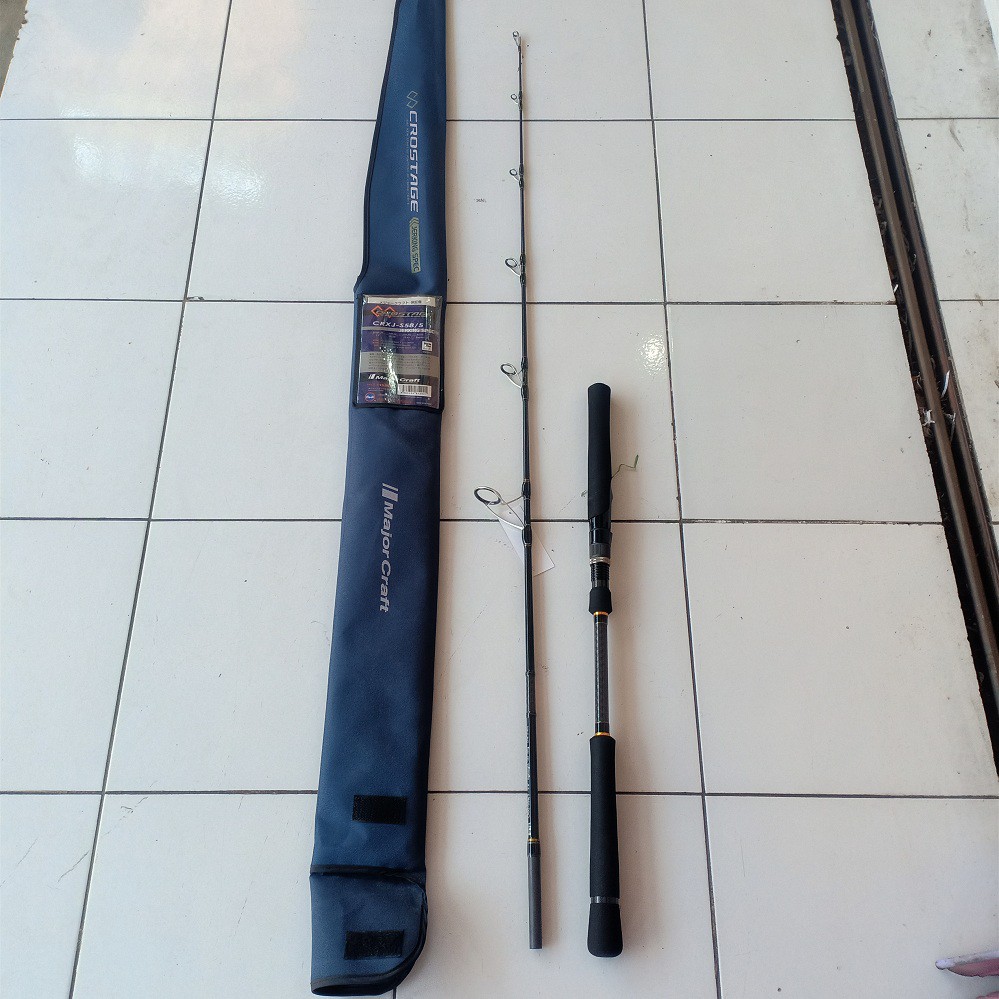 Joran Pancing Jigging Major Craft Crostage CRGJ-S60 5 PE 2-4 Omah Pancing Shop