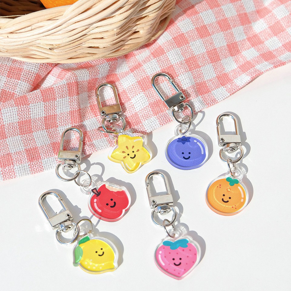 3D Keychain - Fruits Series