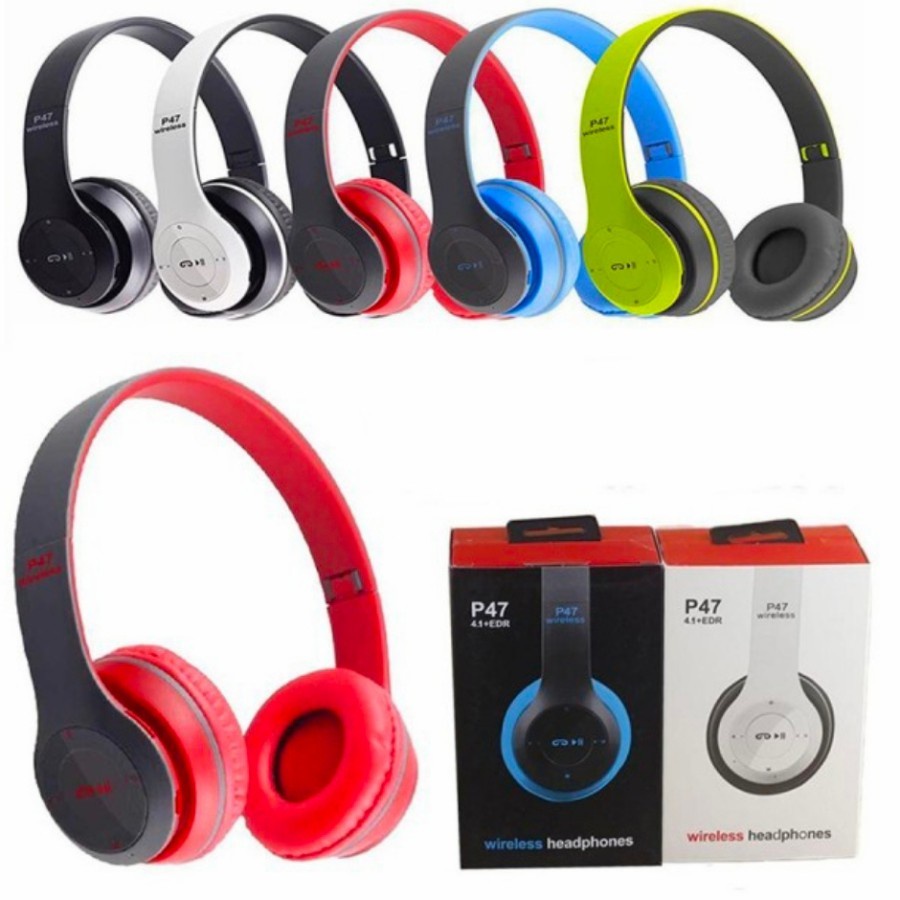 HEADSET BLUETOOTH JBL P47 PURE BASS - EARPHONE BLUETOOTH BANDO JBL P47