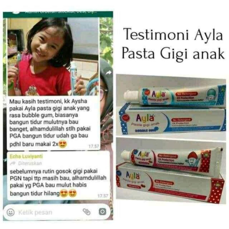 pasta gigi anak AYLa