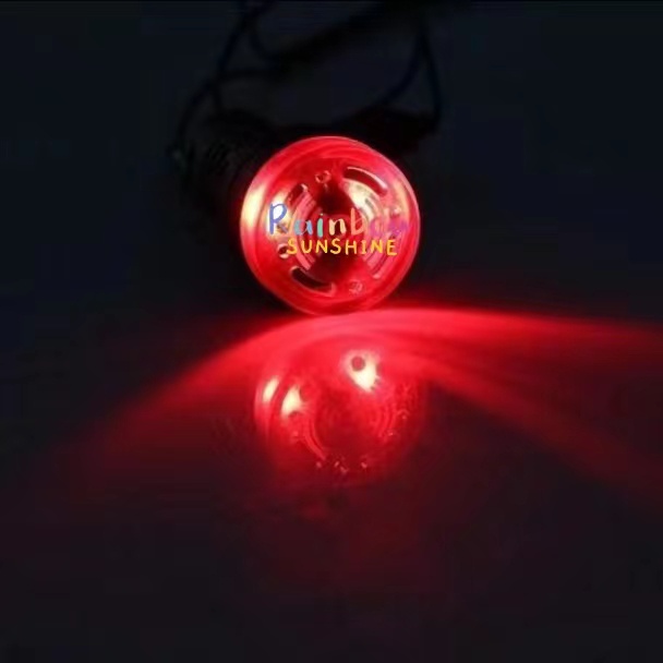 Pilot Lamp Buzzer LED Flash and Beep AD16-22SM AC/ACDC 220V