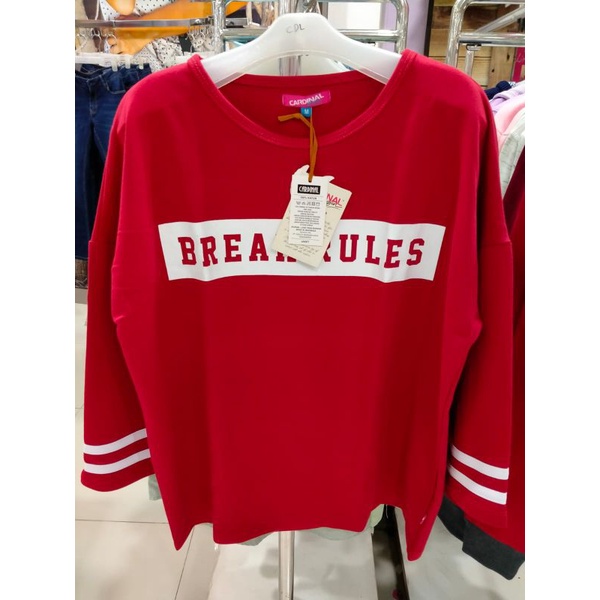 kaos wanita,sweater wanita cardinal girl