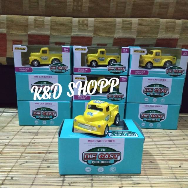 DIECAST TRUCK-MOBIL VINTAGE-TRUK KLASIK-DIECAST METAL