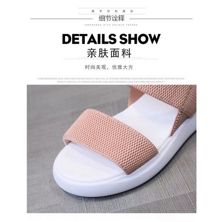 flt-3330 sandal flat wanita import fashion sandal slip on terlaris cantik best seller terkiniian ai 0333 fashion wanita terbaikkk