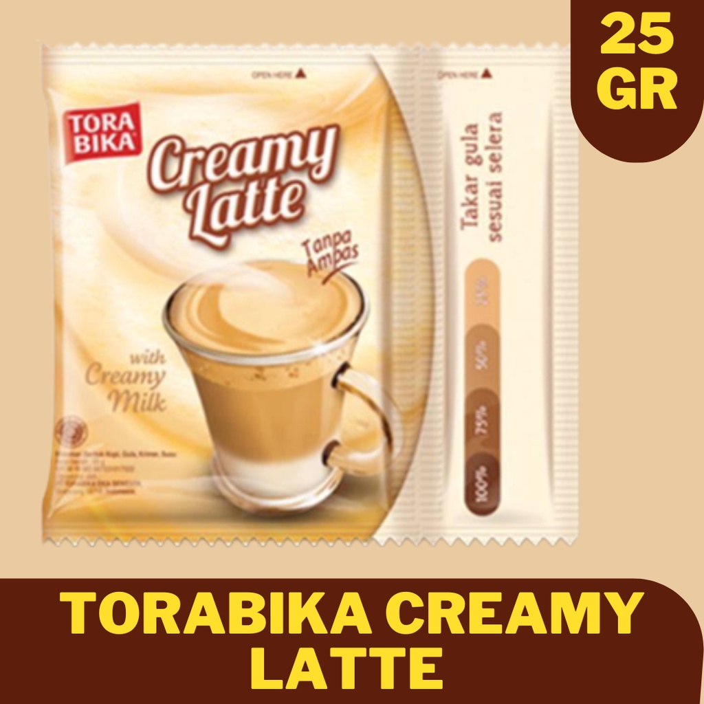 

Torabika Creamy Latte Kopi Hits Viral Murah Sachet Kekinian Halal Renceng Late Termurah