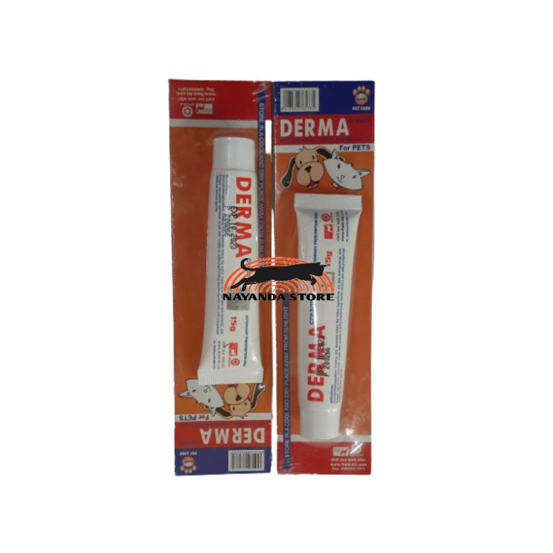 Obat derma/Salep derma / derma cat dog / derma cream 15gr