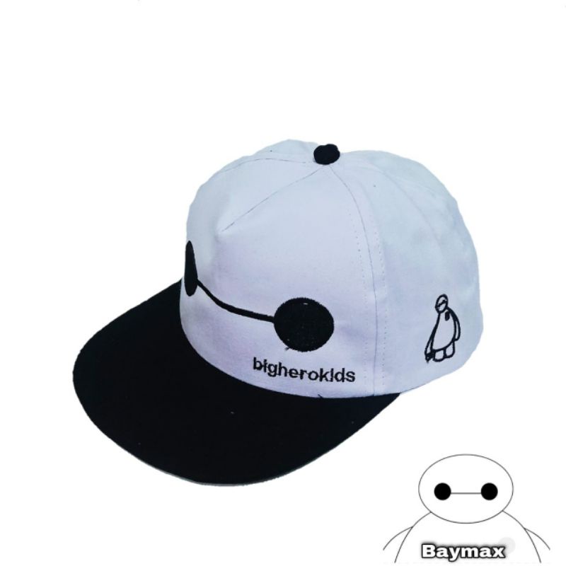 COD | topi baseball anak | Topi hip-hop anak baymax bordir | real pick