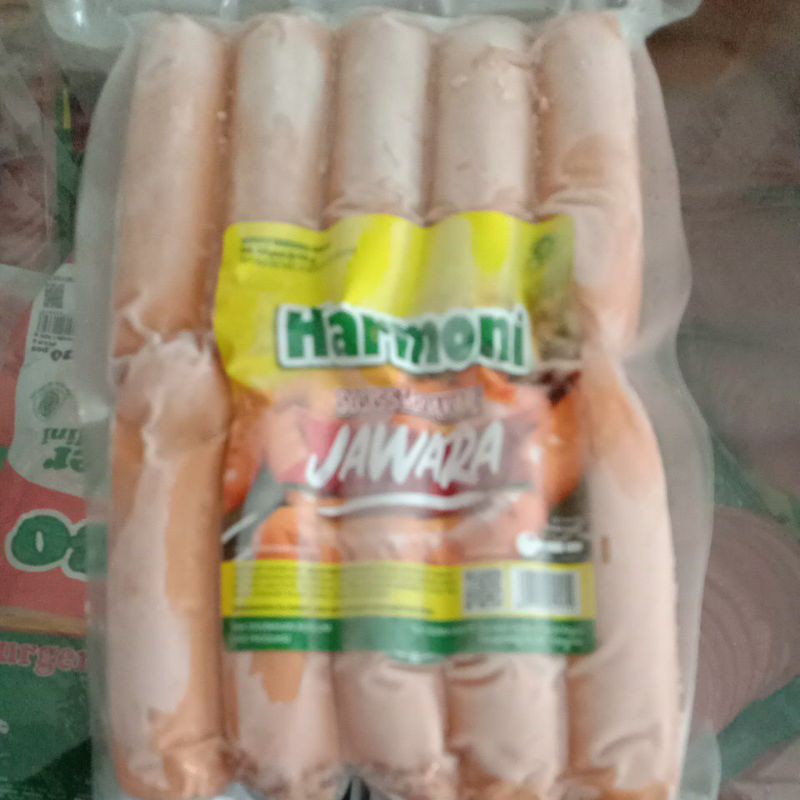 Sosis sapi Harmoni Jawara Jumbo mini(12) 500 gr