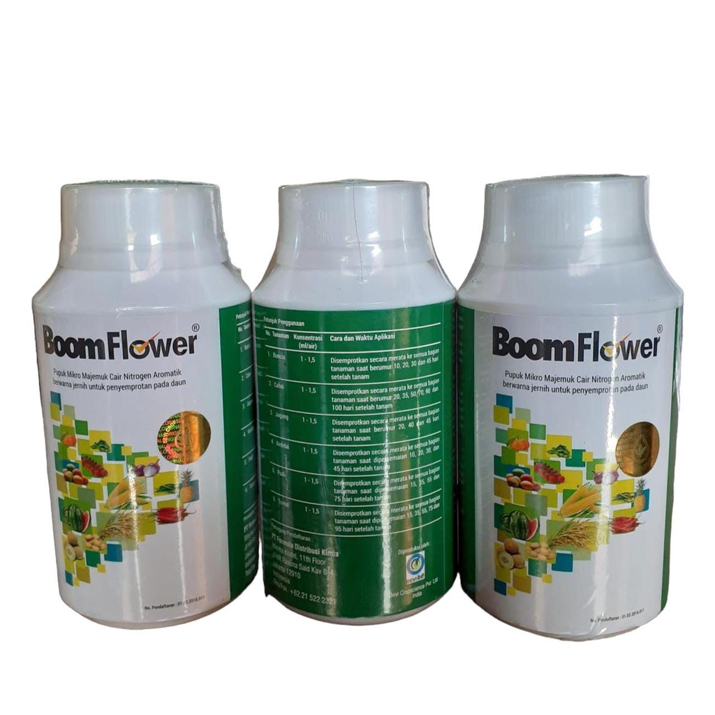 Boom Flower 250ml 100% Original Asli Suplemen Tanaman Kemasan Pabrik