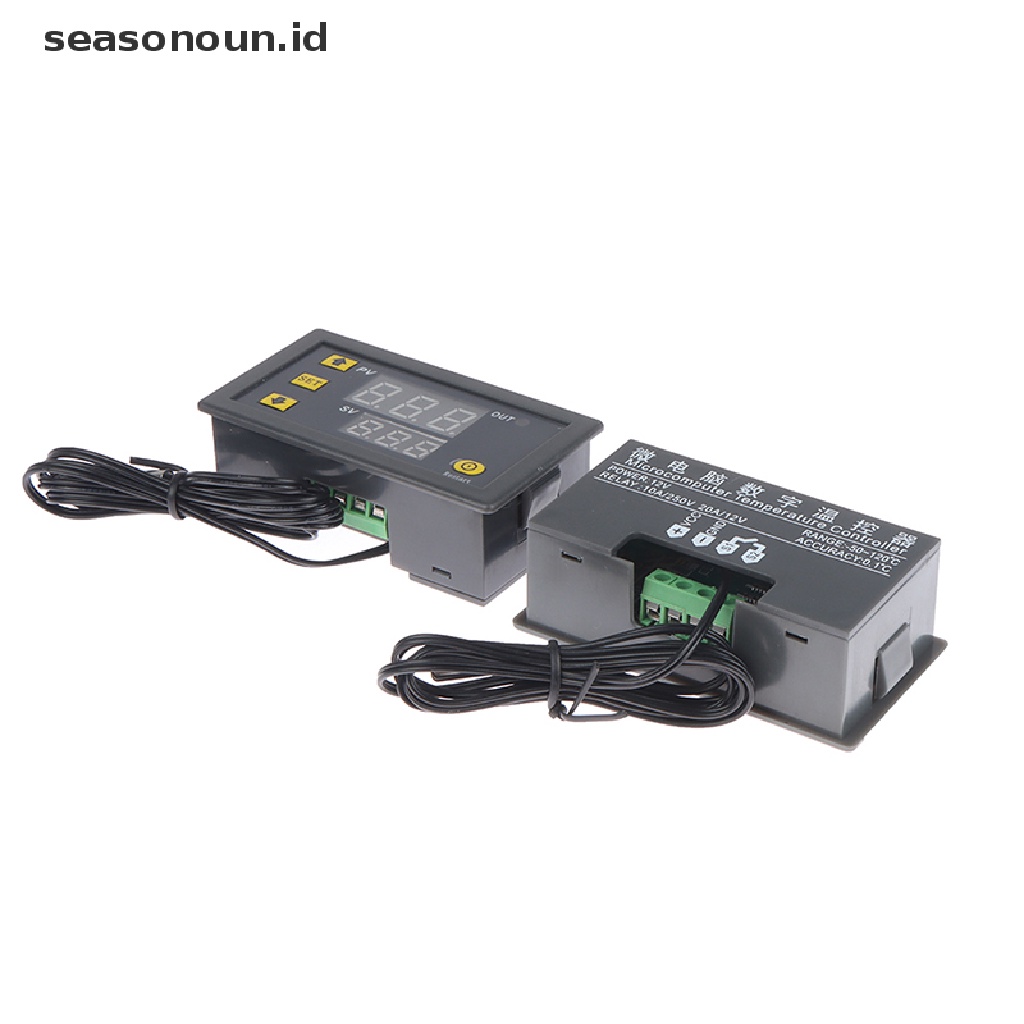 (seasonoun) Termostat Pengatur Suhu Digital Dengan Lampu LED