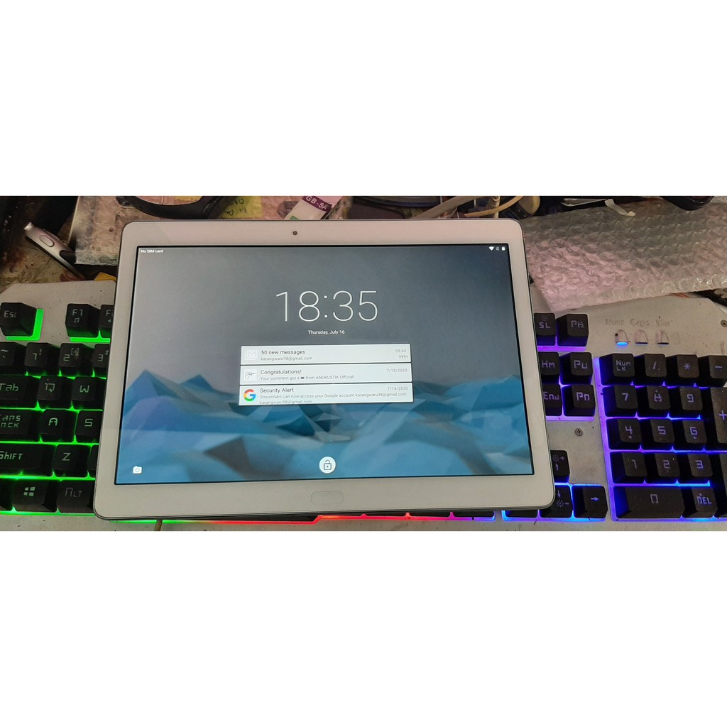 HUAWEI TAB D-01H DOCOMO RAM 2GB- 16GB SEKEN ORI