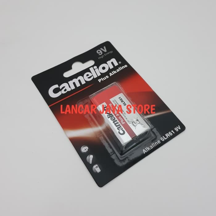 Batery Kotak Camelion Plus Alkaline 9V Original/Batery Camelion 9Volt