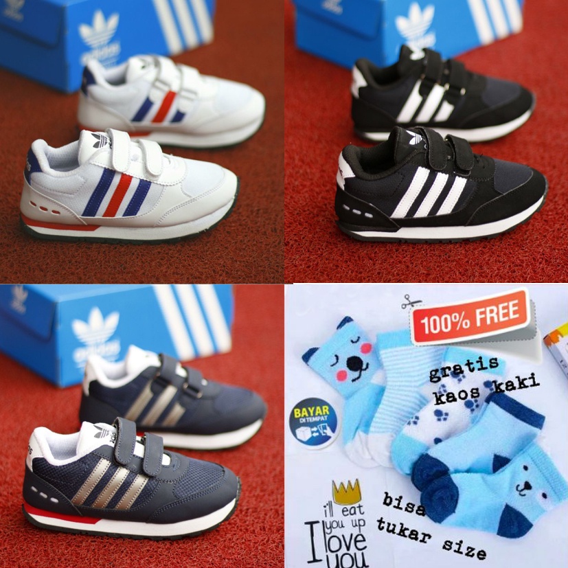 Sepatu Adidas Anak Laki Laki Sepatu Anak Laki Laki 1 Tahun Sepatu Anak SD Sepatu Anak Laki Laki