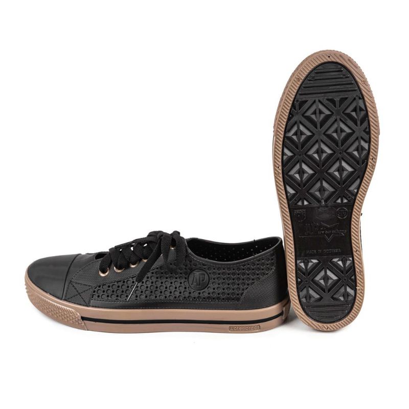 SEPATU AP STAR HITAM COKELAT | SEPATU KETS AP BOOTS