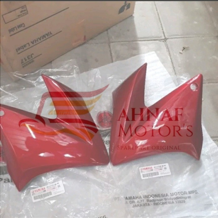 scoop air sayap tangki set Vixion lama old merah ori-