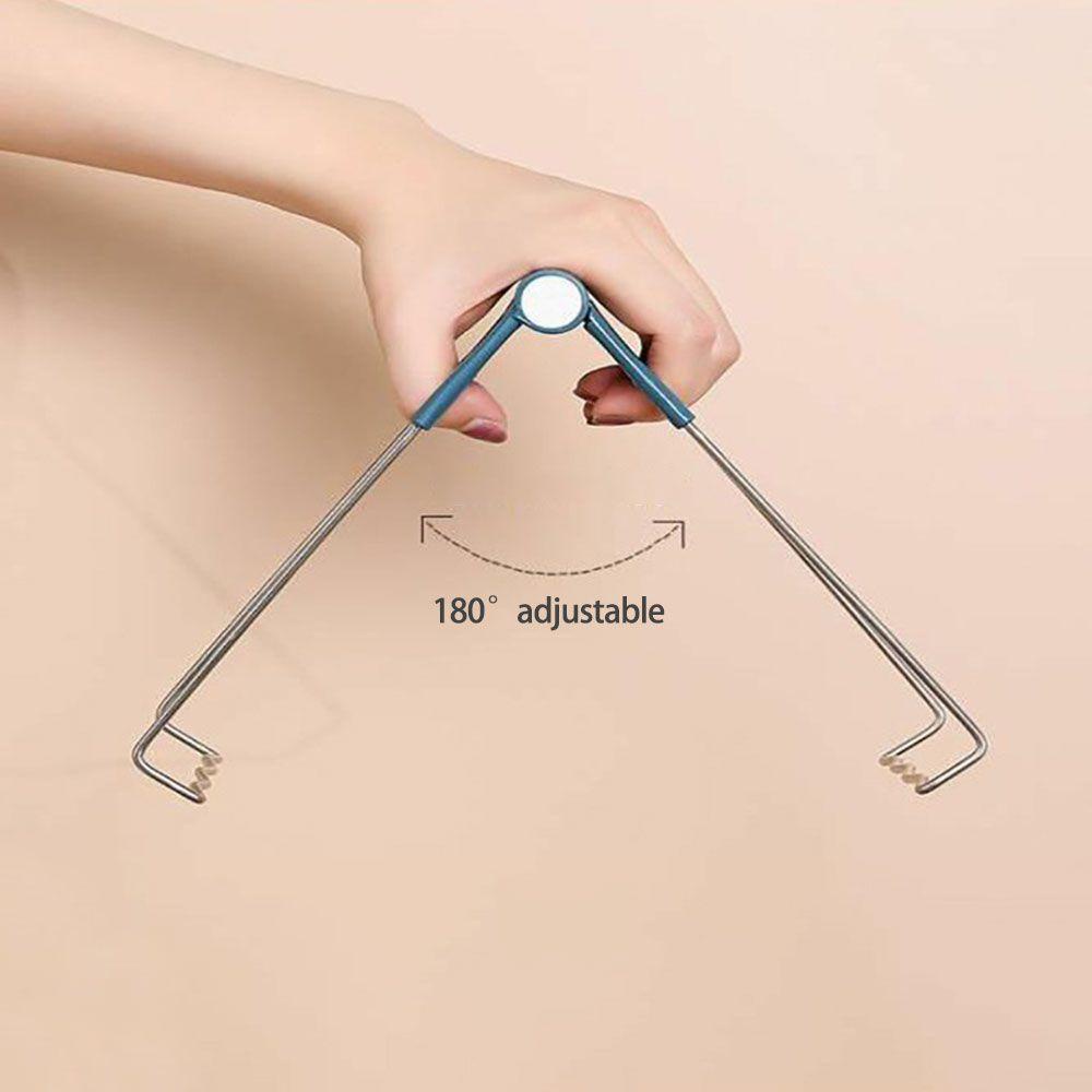 Top Klip Anti Panas Anti Panas Anti Panas Steamer Pengangkat Panci Piring Mangkok Penjepit
