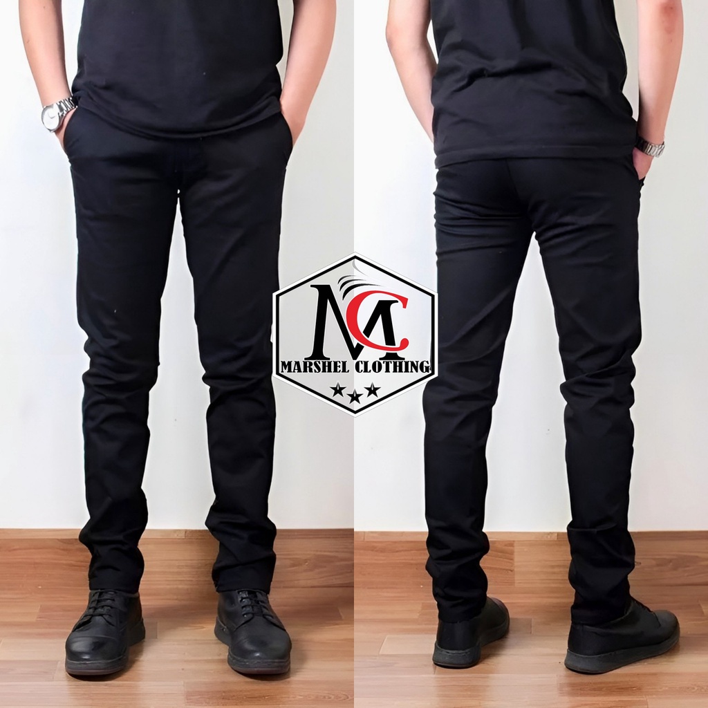 RCL - CELANA CHINO COKLAT ORIGINAL PREMIUM PRIA SLIM FIT STRETCH CASUAL FORMAL CHINOS PREMIUM ( 27 s/d 34 S s/d 34 )