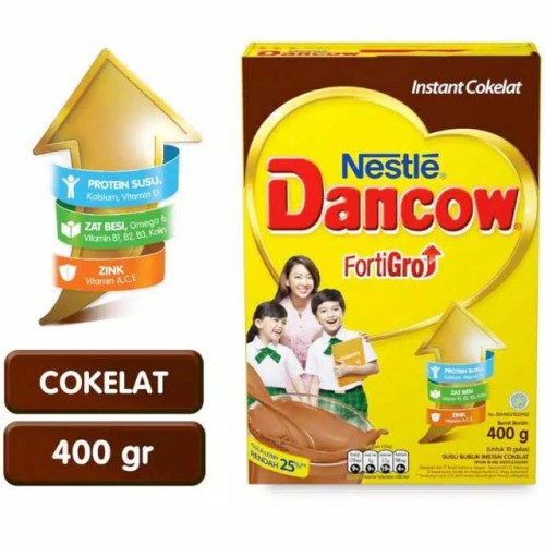 

DANCOW Fortigro Instan Coklat 400g / Susu Bubuk