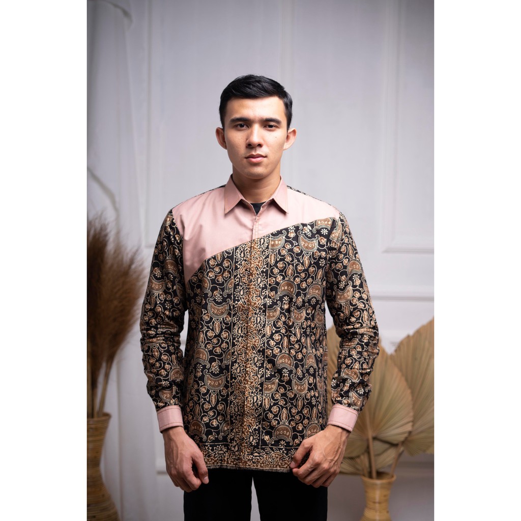 Model Baju Batik Pria Cap Asli Berkualitas - Zallatra Y3
