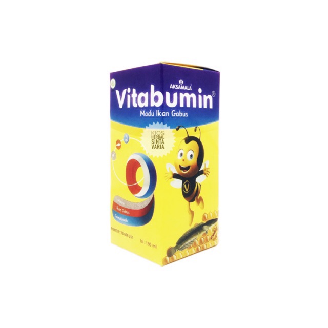 Vitabumin,Madu anak,minyak ikan plus Madu,asli, original