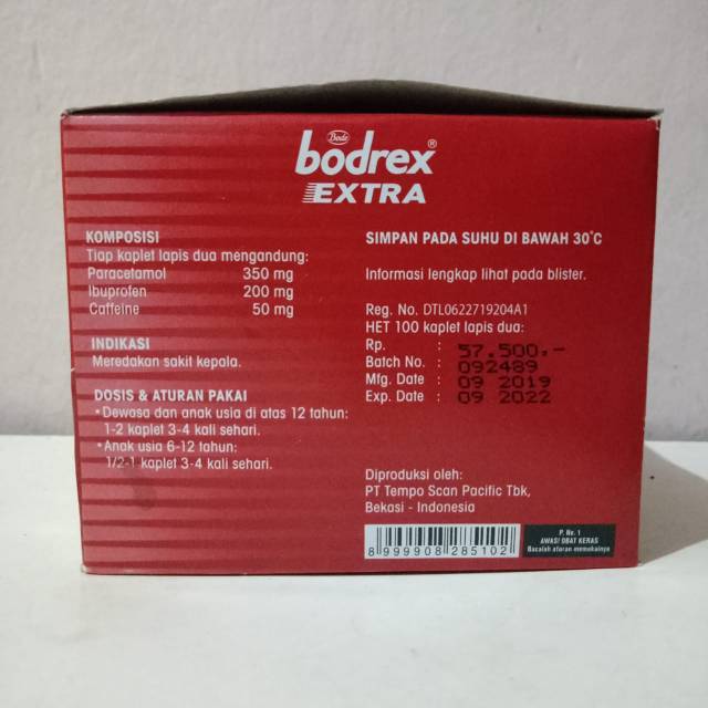 Bodrex Extra