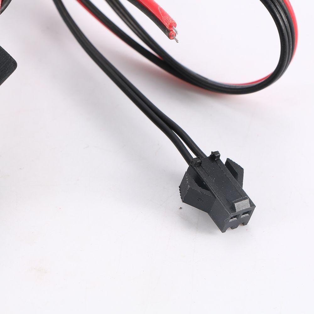 Lanfy Driver 3-5m DC 12V Glow Light Strip Mini EL Wire Adaptor Perlengkapan Interior Mobil