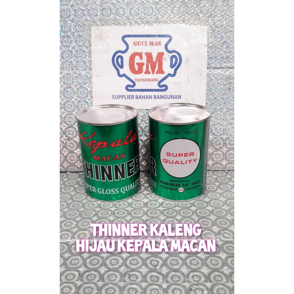 Thinner Kaleng Hijau Kepala Macan  Thinner Kaleng Kepala Macan  Thinner Kepala Macan