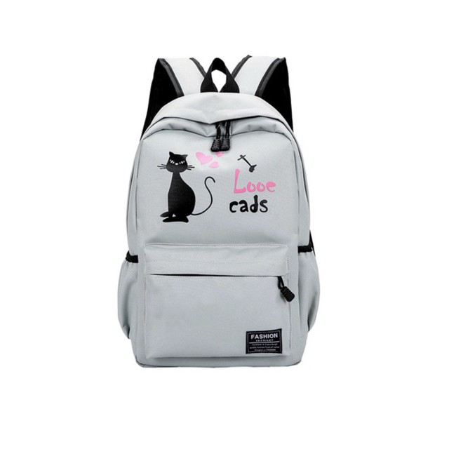 TAS RANSEL KUCING-TAS SEKOLAH ANAK-TAS MURAH KPOP- EVELYN - Tas Ransel Backpack Fashion