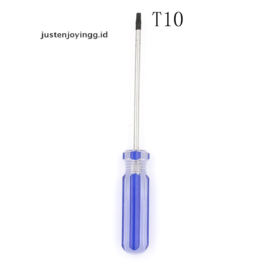 // justenjoyingg.id // new T8/T9/T10 Tamper Proof Screwdriver Security Torx Driver Disassembly For XBOX PS3 ~