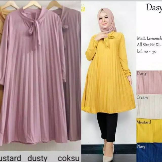 TUNIK MAXY VARIASI PITA LEHER