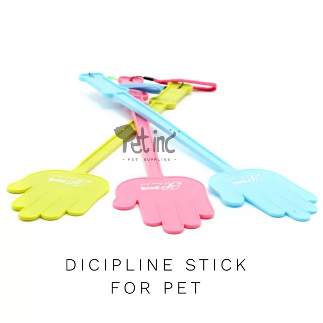 Pet discipline stick