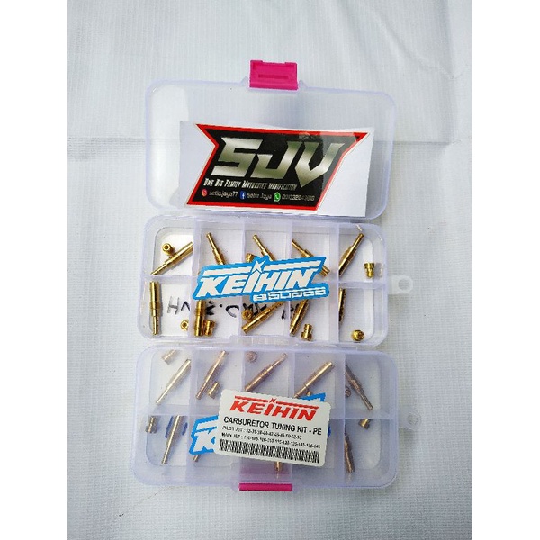 SPUYER PJMJ PE PILOT JET MAIN JET SET 1KOTAK ISI 20pcs