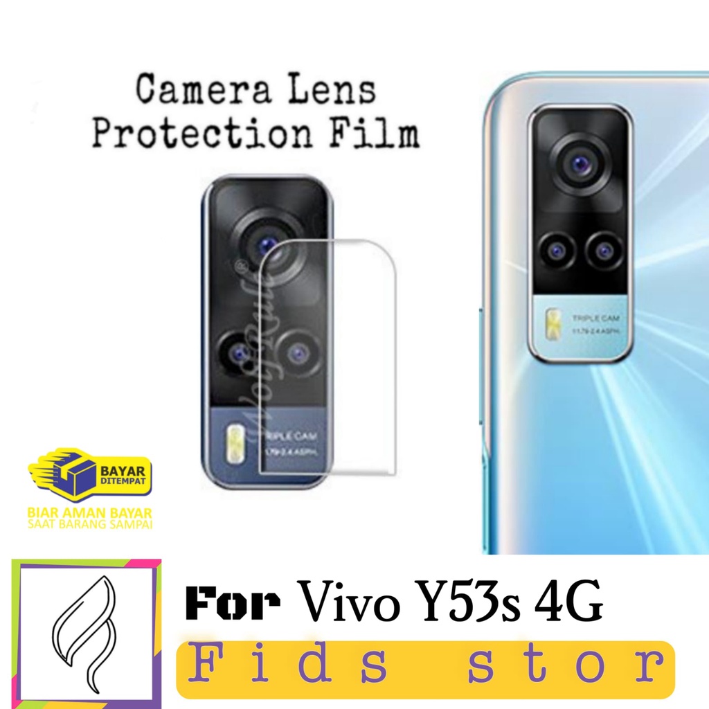 PROMO 3in1 Tempered Glass VIVO Y53s 4G &amp; Anti Gores CAMERA Free GARSKIN Carbon