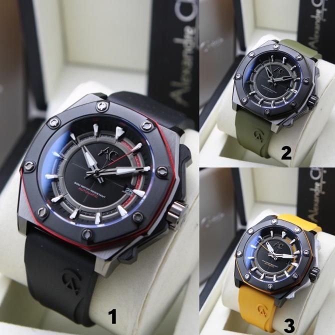 Jam Tangan Pria Alexandre Christie Collection Automatic Ac 9601 Ac9601 Mimumi.S
