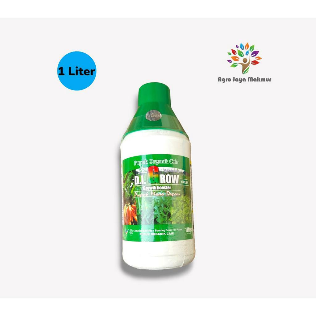 D.I.GROW HIJAU 1L/D.I.GROW Digrow hijau sayur daun 1L Enhancer/pupuk poc digrow hijau/pupuk organik 