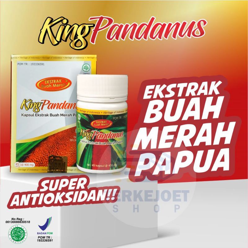 KAPSUL BUAH MERAH PAPUA KING PANDANUS BUAH MERAH  PAPUA KINGPANDANUS ORIGINAL