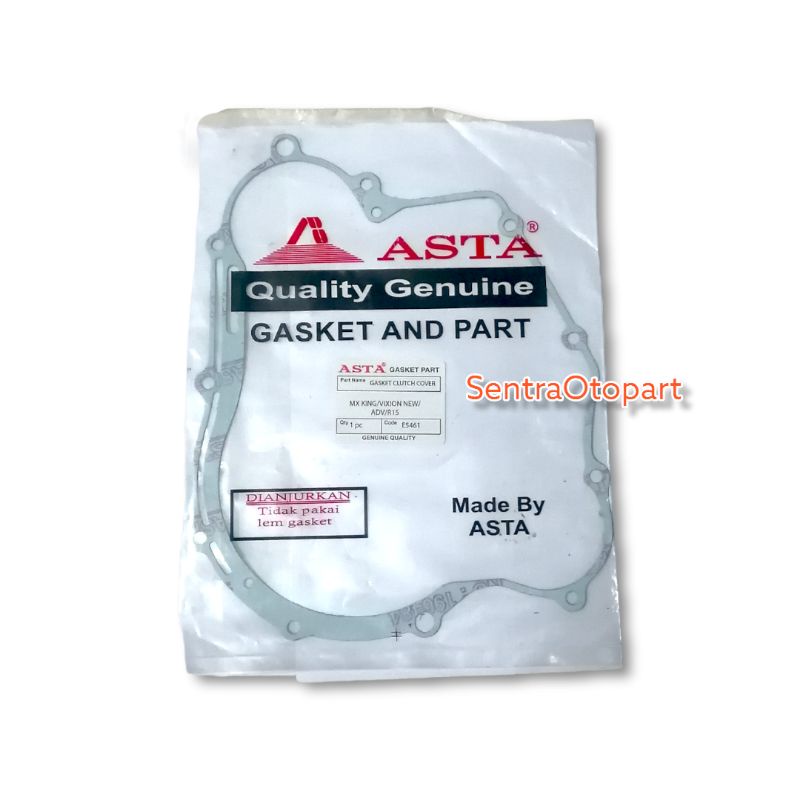 Paking perpak gasket bak kopling jupiter mx king asta