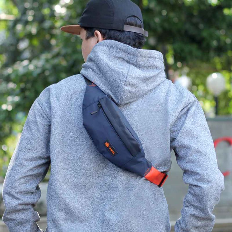 Tas Selempang Pria Terbaru | Waistbag Tas Selempang Distro Milenial Style Keren