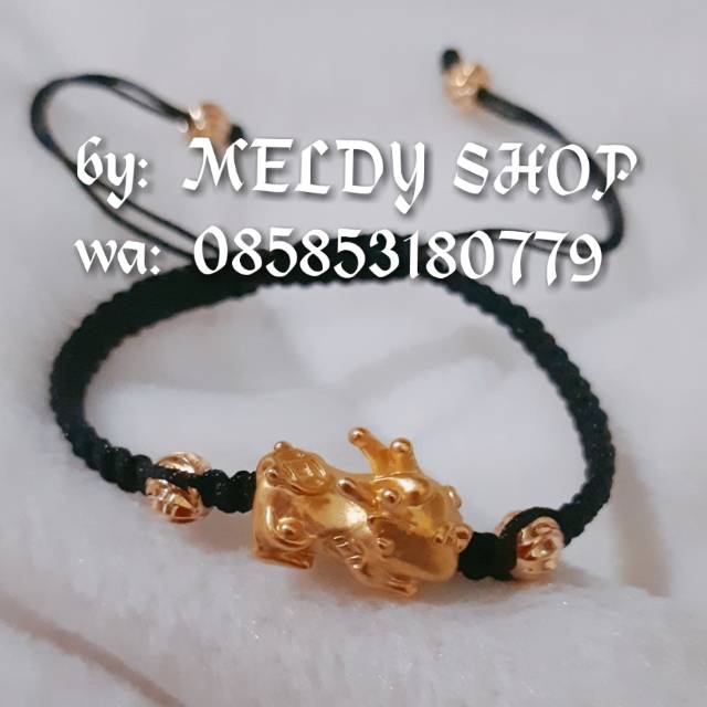 Fengshui Gelang tali china naga pixiu dragon mainan HONGKONG IMPORT PREMIUM