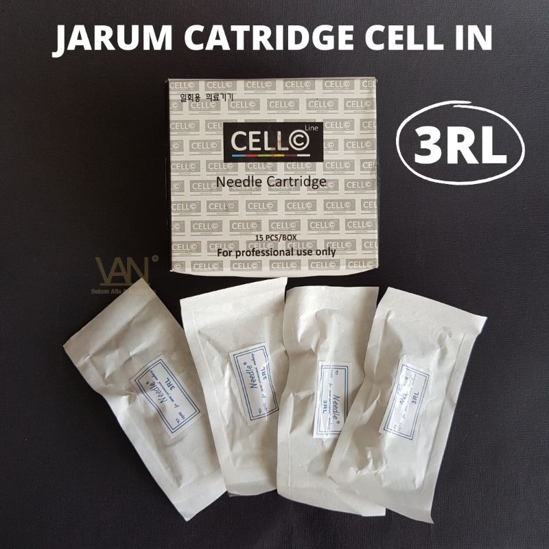 JARUM CATRIDGE CELL IN 3RL / JARUM CATRIDGE MESIN CELL IN